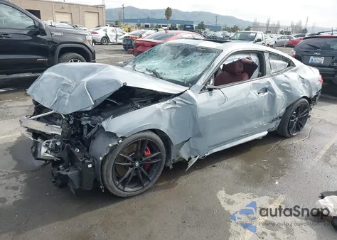 2022 BMW M440I z USA, uszkodzony, nr VIN WBA83AP04NCK19228